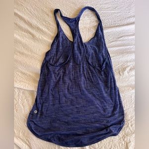Lululemon blue workout tank